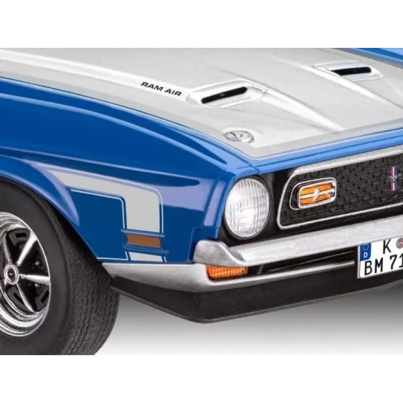 Modellino auto in plastica REVELL Ford Mustang Boss 351 kit in scala 1:25