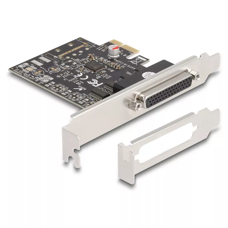 DeLOCK 66324 Adattatore interno RS-232 VGA PCIe connettore femmina nero