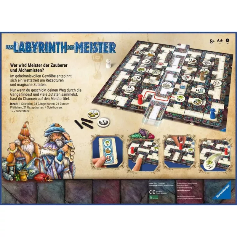 Labyrinth der Meister, gioco da tavolo