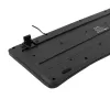 Tastiera USB con filo SBOX K-103 US nera — layout US, connessione USB