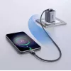Ugreen USB-C (dritto) / USB-C (angolare) PD QC 60W 3A 0,5 m US255 (grigio)