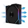 Lian Li UNI FAN TL120 Wireless 12TL1W3B ventole (3 pz.), 120 mm, ARGB, PWM, nere