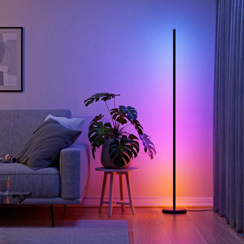 Lampada da terra Nanoleaf N7204K02-1FL 22W RGBW – illuminazione RGB regolabile e bianca tunable