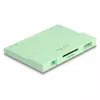 Lettore di schede DeLOCK 91015 USB 3.2 Gen 1 Type-A/Type-C menta