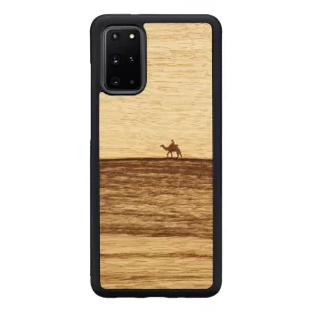Custodia per smartphone Man and Wood Galaxy S20+ Terra nero cover protettiva per Samsung Galaxy S20+