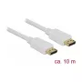 Cavo DisplayPort DeLOCK 84863 10 m bianco