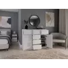 MALWA 2D6S comodino bianco