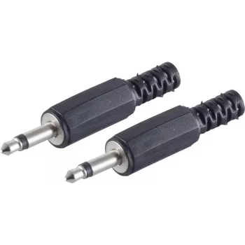 Connettore maschio per cavo ShiverPeaks BS51100-2 3,5 mm nero