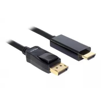 Cavo Delock DisplayPort 1.1 maschio > High Speed HDMI-A maschio passivo 3 m nero (82435)