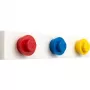 Supporto da parete per esposizione LEGO di room copenhagen modello 41110001 in rosso/blu/giallo