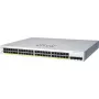 Cisco Business 220 CBS220-24P-4X switch Smart Managed L2, 24x 10/100/1000 PoE+ (195 W), 4x uplink 10G SFP+, montabile in rack