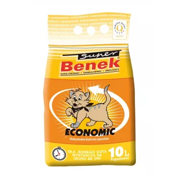 Certech Super Benek Economic - lettiera per gatti agglomerante 10 l