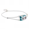 Petzl Bindi Teal, bianco lampada frontale LED