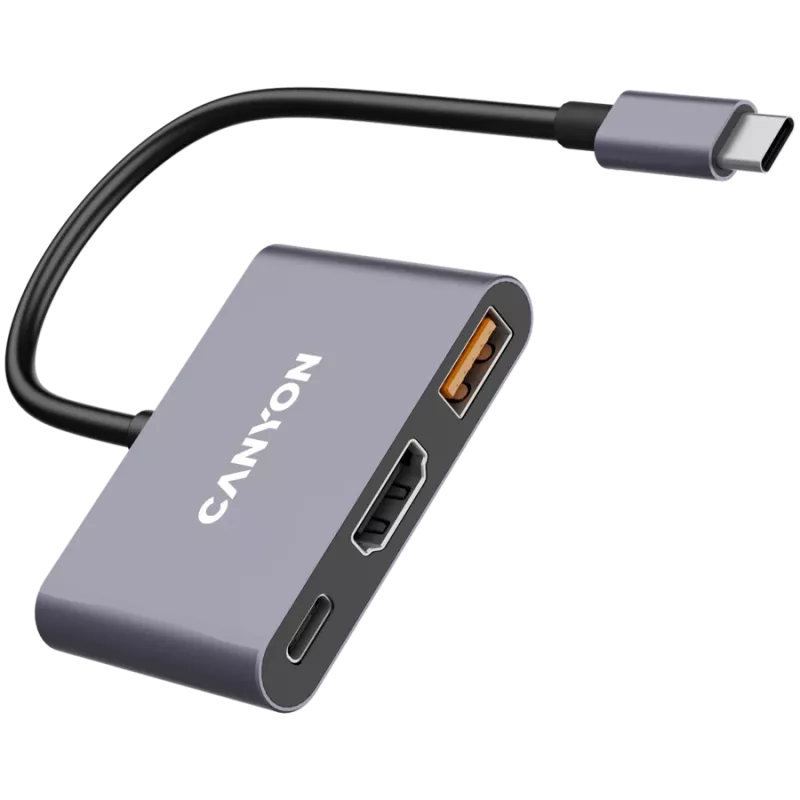 Canyon DS-4 hub USB Type-C 10000 Mbit/s HDMI USB 3.2 Gen 2