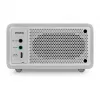 Radio da tavolo Sangean DDR-7 Glacier Silver con sintonizzatore digitale e Bluetooth
