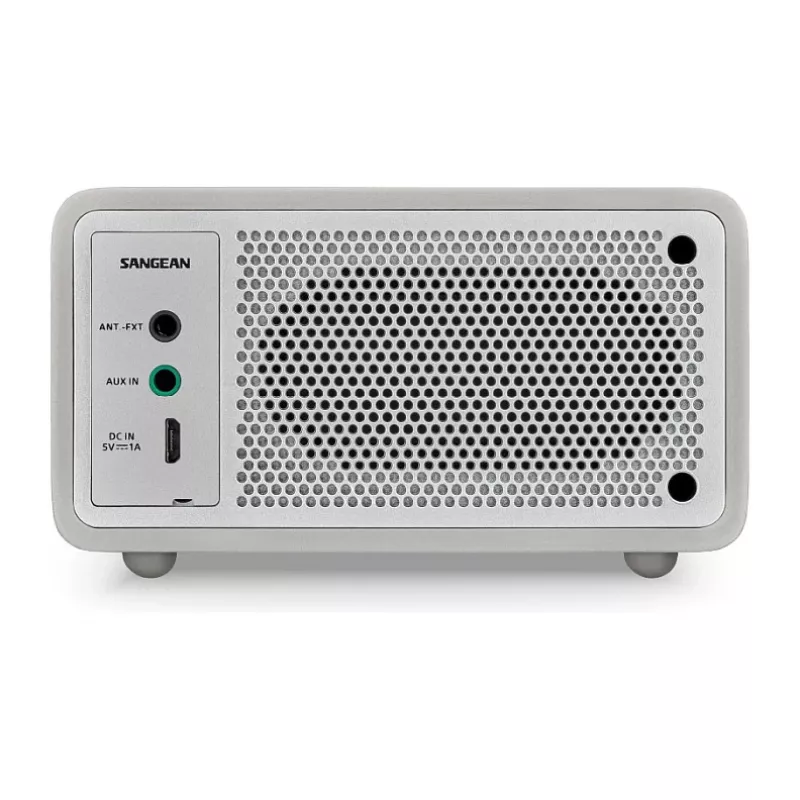 Radio da tavolo Sangean DDR-7 Glacier Silver con sintonizzatore digitale e Bluetooth