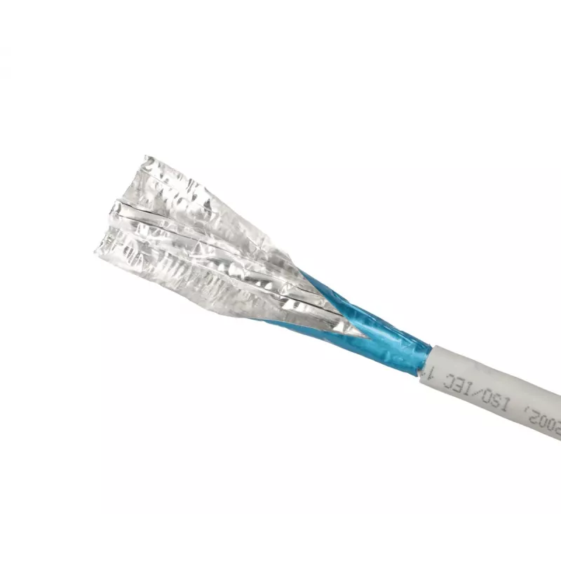 Cavo di rete Extralink Twisted-Pair CAT6A FTP (F/FTP) V2 indoor 500M grigio