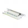 Good Connections Patchpanel 10Cat. 6 8-P. 0,5 HE grigio chiaro
