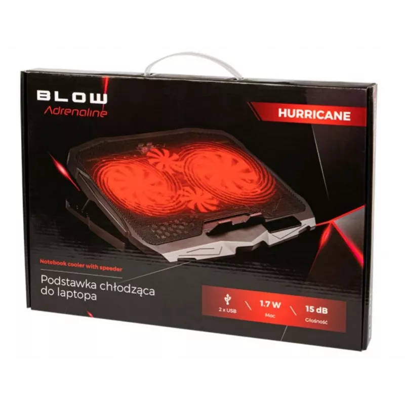 Base di raffreddamento per laptop 4 FAN HURRICANE