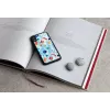 Custodia protettiva iKins per iPhone XR – nero design Poppin Rock