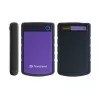 Transcend StoreJet 25H3P - disco fisso - 4TB - esterno (portatile) - 2.5 (6,4 cm) - USB3.0 - AES a 256 bit - viola (TS4TSJ25H3P)