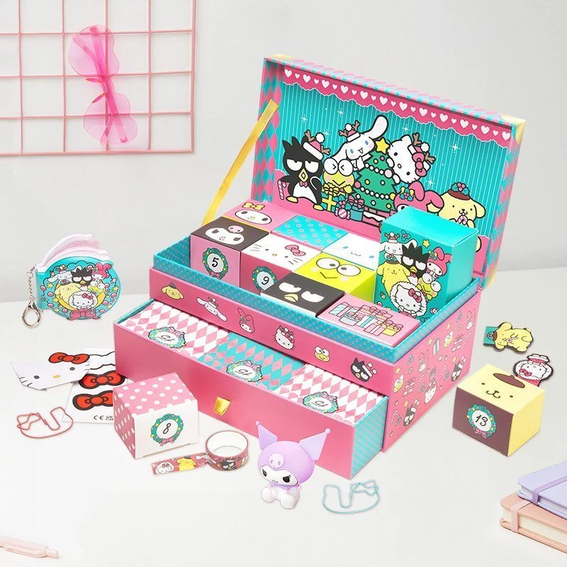 Calendario dell'avvento scatola contenitore Paladone Hello Kitty modello PP15340HKF