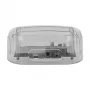Case per HDD/SSD DeLOCK 64089 trasparente 2,5/3,5 pollici