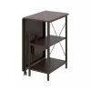 Tavolo pieghevole a soppalco Maclean, dimensioni: 107x45x75 cm, max. 150 kg, con piano, colore noce scuro, MC-411 B