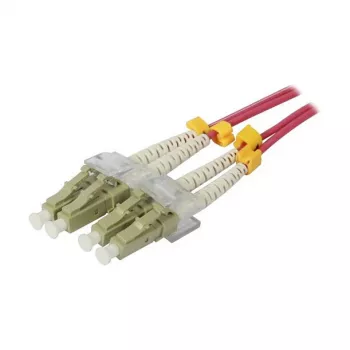 Cavo patch fibra ottica 2 fibre 10m LC-LC - 50/125um - OM4 - AD=2mm - Synergy 21