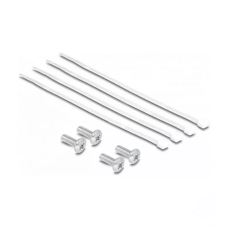 Patch panel DeLOCK 10 pollici 8 porte Cat.6A 1U nero