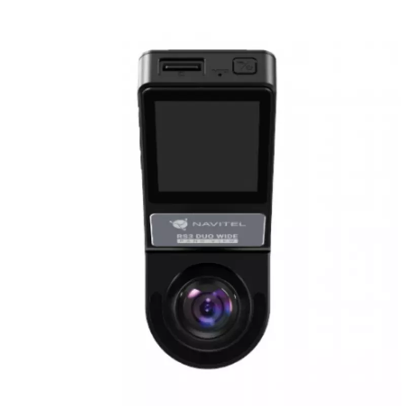 Dash cam Navitel RS3 Duo Wide — doppio canale 1080p, obiettivo grandangolare, GPS, G-sensor, display 2,7 inch