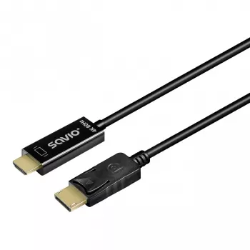 Savio CL-189 adattatore cavo video 1,5 m connettore maschio su connettore maschio