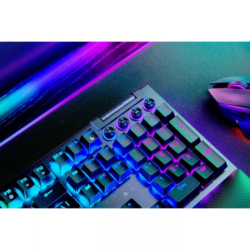 Tastiera gaming Razer BlackWidow V4 Pro USB QWERTZ tedesco nero
