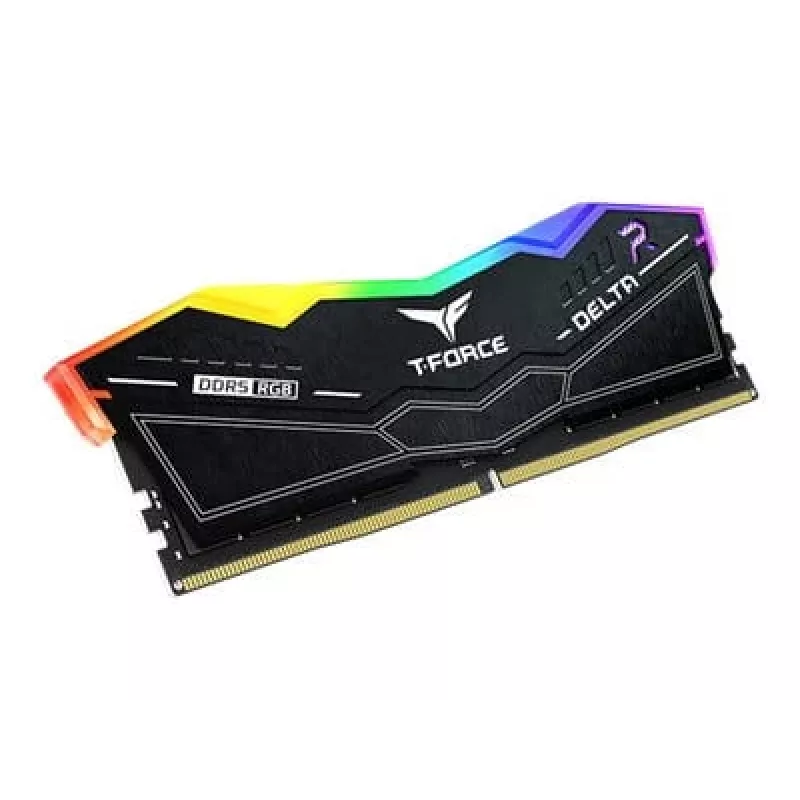 DIMM 32 GB DDR5-6000 (2x 16 GB) Dual-Kit, memoria nera, FF3D532G6000HC38ADC01, Delta RGB, INTEL XMP