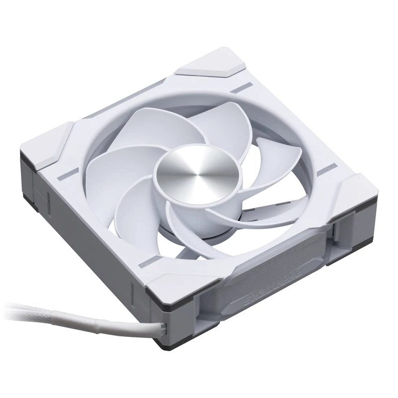 Phanteks D30-120 PWM Reverse Airflow D-RGB ventola per case, 120 mm, (3 pz.), bianca