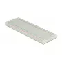 Breadboard DELOCK 18313 — scheda di prototipazione senza saldatura, plastica, 55×165×9 mm, bianco
