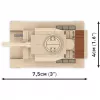 Set di costruzione Cobi Panzer III Ausf.L — 103 pezzi, età consigliata 6+, beige
