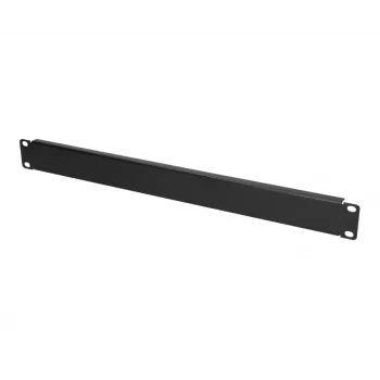 Extralink EX.19027 pannello cieco per rack 1U, 19 pollici, nero, acciaio