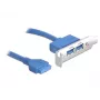 Cavo USB 3.0 DeLOCK 82976 2 x USB 3.0-A 0,4 m