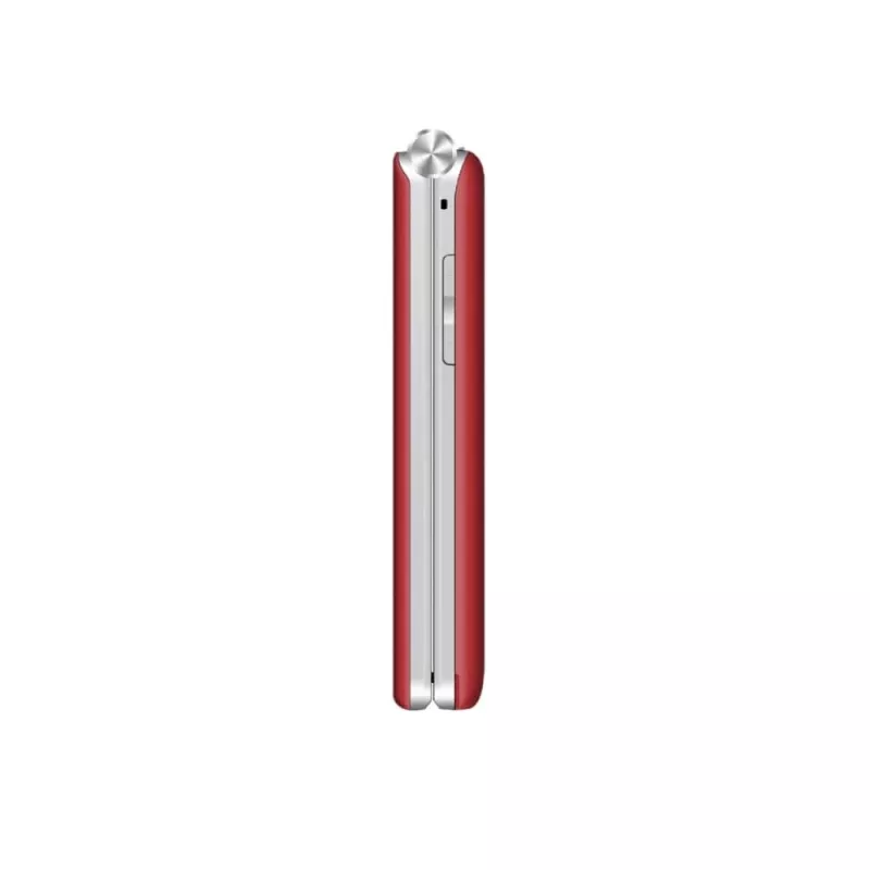 Maxcom MM835L telefono a conchiglia 4G, Dual SIM, 3,5 pollici (8,89 cm), USB-C, rosso