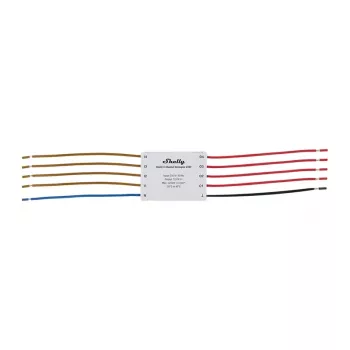 Disaccoppiatore a 4 canali Shelly Shelly_4CD 230V – interfaccia relè per guida DIN per quattro circuiti