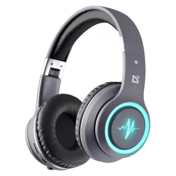 Headset DEFENDER FREEMOTION B571 LED wireless binaurale, driver 4 cm, batteria 6–8 h, design chiuso, 20–20000 Hz