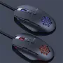 Lumi Legend WM03G-16 mouse con filo, USB Type-A, ottico, 7200 DPI, Juoda
