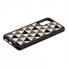 Custodia protettiva per cellulare iKins per Samsung Galaxy S20 – struttura piramidale, nero