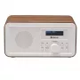 Radio DENVER DAB-30DW radio da tavolo DAB/FM con finitura in legno scuro