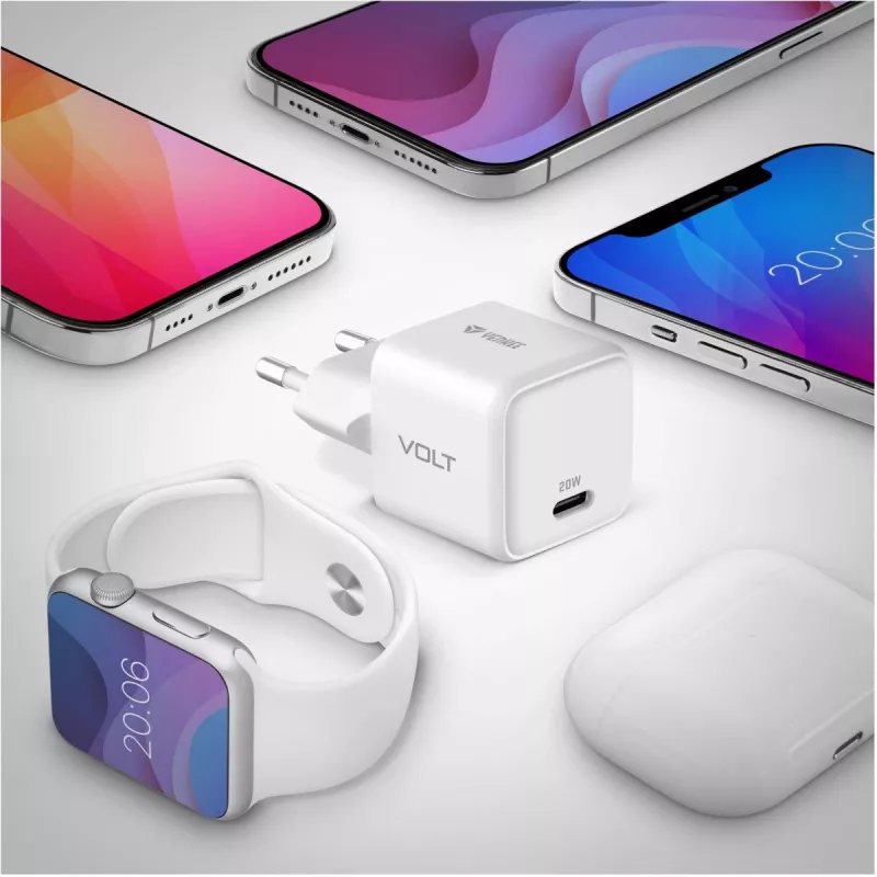 Alimentatore USB-C YENKEE YAC G20 20W 3A Power Delivery