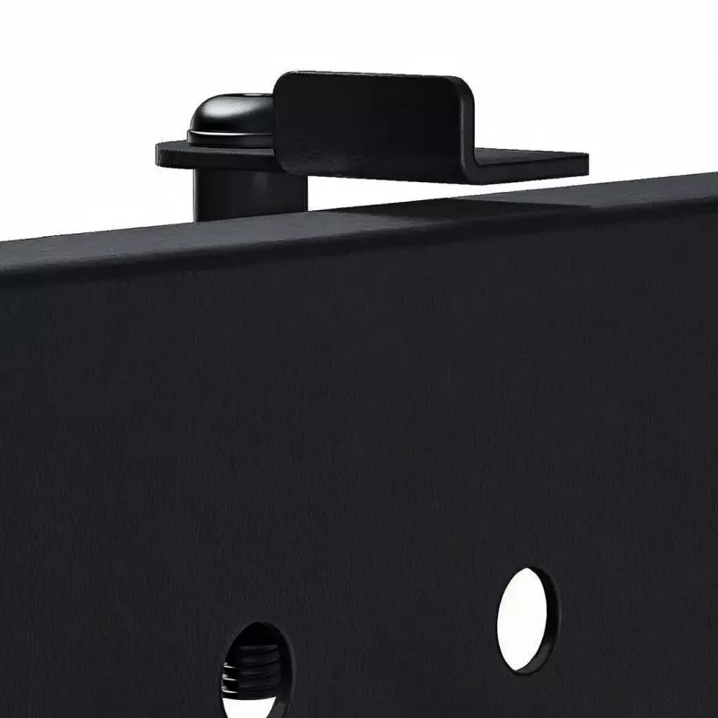 Pannello divisorio / organizer per scrivania Ergo Office, carico max. 10 kg, lavagna bianca, larghezza 1116 mm, nero, ER-301 B