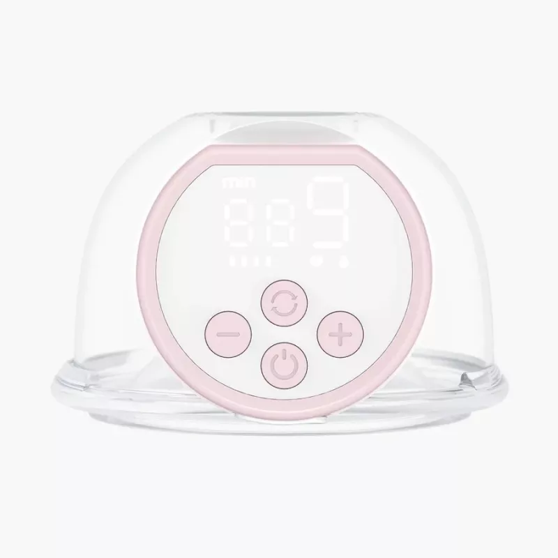 Momcozy S12 Pro tiralatte elettrico doppio rosa, 180 ml
