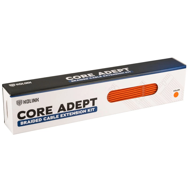 Kit prolunga cavi Kolink Core Adept arancione