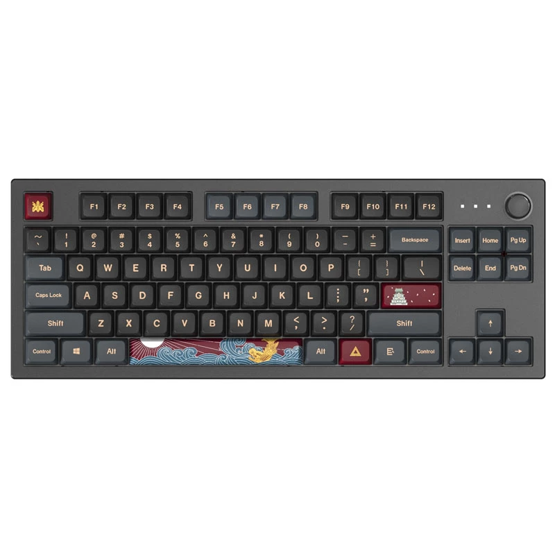 Tastiera gaming Montech MKey TKL Darkness – GateronG Pro 2.0 Rosso (US)
